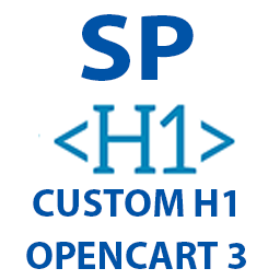 Opencart 3 Custom H1 Products, Categories, Information pages