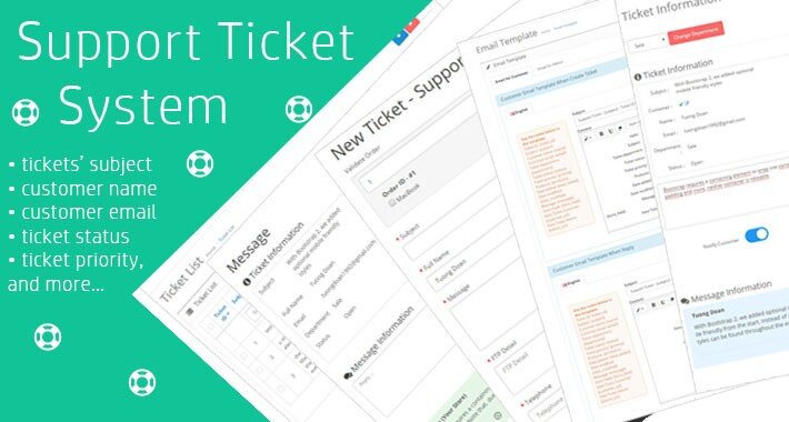 Ticketing HelpDesk PRO / Тикетная система PRO для Опенкарт